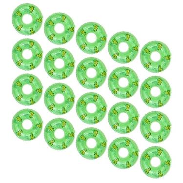 Imagem de 20 PCS Mini Anéis de Natação Infláveis, Anéis de Natação em Miniatura, Bonecas Brinquedo Flutuante de Natação, Tubos Infláveis ​​Floaties Brinquedos/514