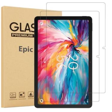 Imagem de elitegadget Pacote com 2 protetores de tela para tablet TCL TAB 10 NXTPAPER 5G 10,4 polegadas modelo 9199S - Película de vidro temperado alta definição dureza 9H