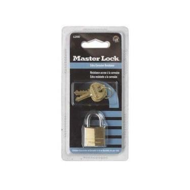 Imagem de Cadeado Master Lock 120D de latão de 1,9 cm