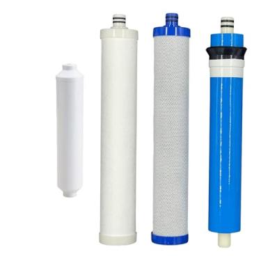 Imagem de CFS – Kit de filtro de água de substituição inclui carbono, sedimento, cartuchos de filtro em linha e membrana compatíveis com modelos AC-30, AC-15 RO – Sistema de água potável de osmose reversa