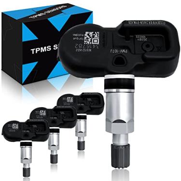 Imagem de YZHIDIANF Sensor TPMS pré-programado para: -Lexus IS250 2006-2015 IS350, para: -Toyota Tacoma Camry Tundra para: -RAV4 Corolla, sensores de sistema de monitoramento de pressão de pneu 315MHZ,