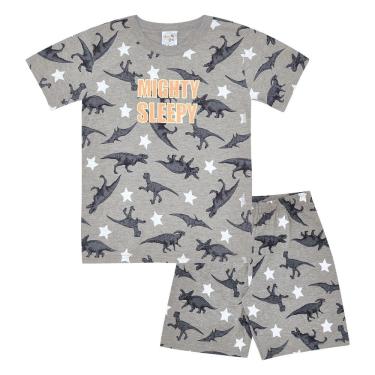 Imagem de Pijama  -  Rotativo Mescla Cinza  - 200461-1053