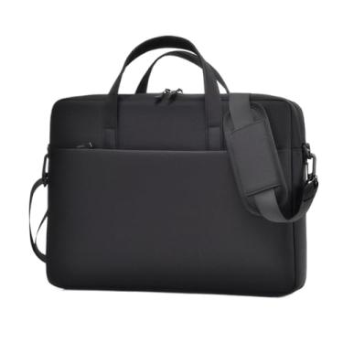 Imagem de Bolsa Pasta para notebook Maleta Executiva Impermeável Portátil Bolsas de Ombro Preto 17.3 Polegadas