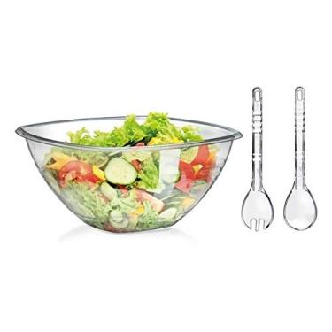 Imagem de Conjunto Saladeira 3 Peças Delta Util Cristal