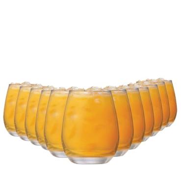 Imagem de Ruvolo, Jogo de Copo, Copo de Vidro, Copo Emerald para Água e Suco 350ml 12 pcs