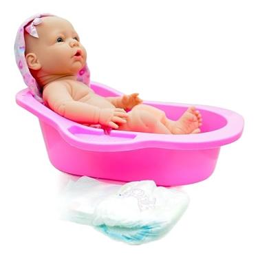 Imagem de New Born Banho De Carinho Divertoys Branca