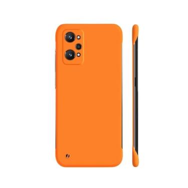 Imagem de Capa ultrafina sem moldura para PC para OPPO para Realme 10 11 Pro Plus GT NEO 3 2T 2 5G GT 2 Pro 5G Master capa de telefone rígida colorida fosca, laranja, para GT Neo 5G