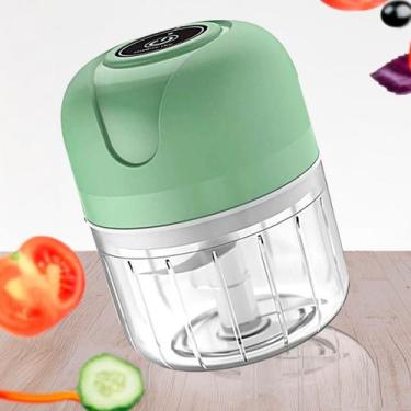 Imagem de Moedor Elétrico Mini Para Alimentos Com Carga Usb Prático - Bellator