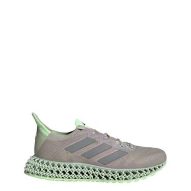 Imagem de adidas Tênis de corrida 4DFWD 3, Cinza/prata fosco/verde faísca, 35