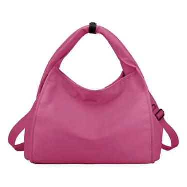 Imagem de Bolsa Feminina Grande Com Alça Transversal Moderna Faculdade Trabalho Passeio (PINK)