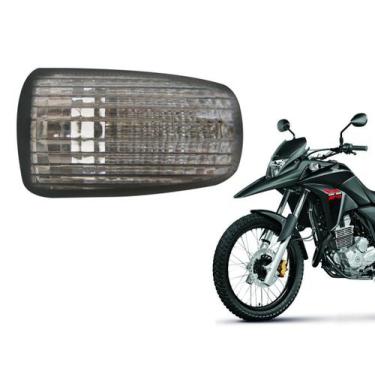 Imagem de Lente Pisca Fume Claro Xre 300 Cg Titan Fan 125 150 Até 2013 - Dvsc