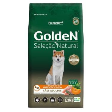 Imagem de GoldeN Seleção Natural Cães Adultos Frango com Abóbora & Alecrim 12 kg