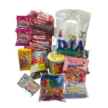 Imagem de Kit Doces Sortidos Dia das Crianças p/ Montar 50 Saquinhos - Blook