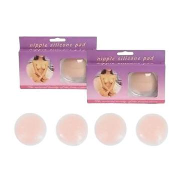 Imagem de Protetor Seio Mamilos Peito Discreto Reutilizável 2 unidades - NIPPLE 