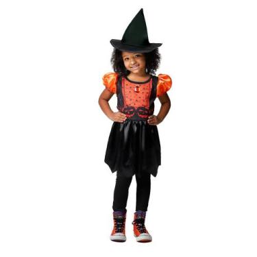 Imagem de Fantasia Bruxa Witch Sombria Bruxinha Sabrina de Halloween - Fantasias