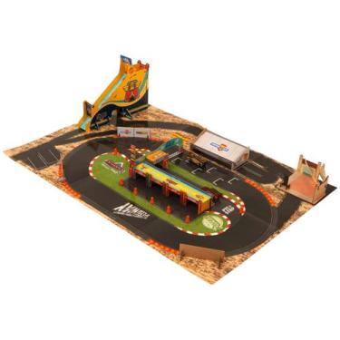 Imagem de Playset Radiator Springs Carros Disney - Xalingo 20 Peças