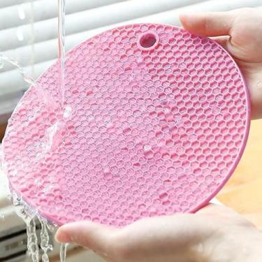 Imagem de Kit 4 Descansos Panela Em Silicone Protetor Resistente - Importado