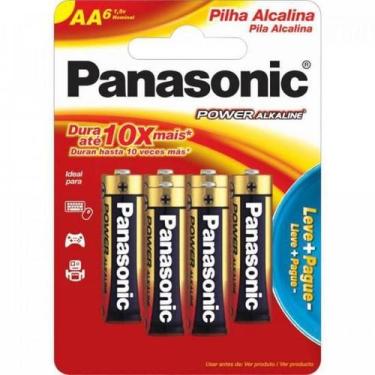 Imagem de Pilha Alcalina Aa 1,5V - 36 Cartelas Com 6 Unidades Cada - Panasonic