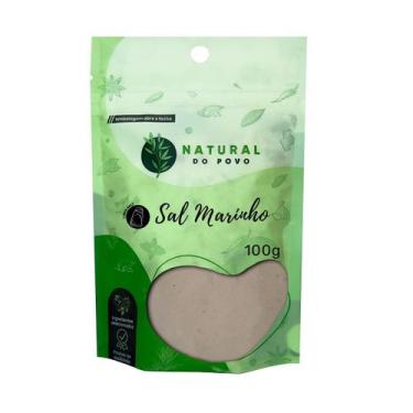 Imagem de Sal Marinho 100% Puro Gourmet Qualidade Superior Pouch 100g - Natural 