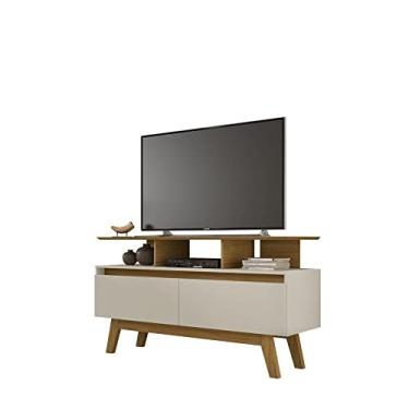 Imagem de Rack Sala Rubi 1.2 para TV até 50 2 Portas Pé Madeira Macica