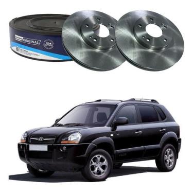 Imagem de Par Disco Freio Dianteiro Mds Tucson 2.0 2005 A 2012