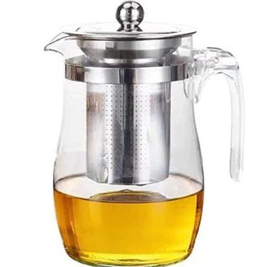 Imagem de Chaleira de Vidro 750ml com Infusor em Aço Inox - Top