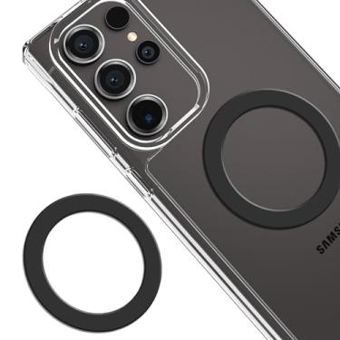 Imagem de Case-Mate MagSafe Anel/Adesivo – Kit de conversão magnética universal para iPhone 14 Pro Max/13 Pro Max/12/11/Pixel 7/S23 Ultra/S22 e mais – Compatível com acessórios MagSafe – Pacote com 2, preto