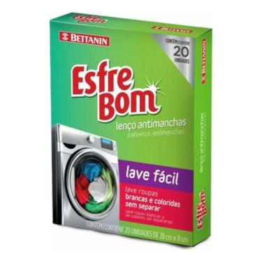 Imagem de Lenços Antimanchas Lave Roupas Brancas Coloridas Sem Separar - Bettani