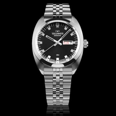 Imagem de Relógio Technos Masculino Automatico Prata - 8205OO/1P 8205OO/1P