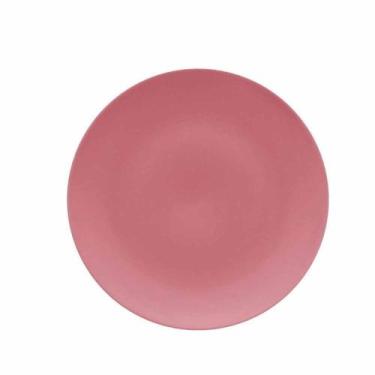 Imagem de Jogo 6 Pratos de Lanche Color Home Blush Copa e Cia - Copa&Cia
