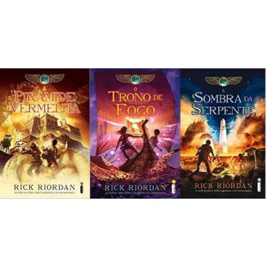 Imagem de Kit 3 livros as cronicas dos kane rick riordan - Intrinseca