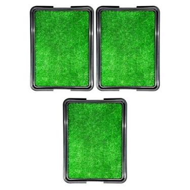 Imagem de 3x Sanitário Canino Banheiro Para Cães Com Grama Eco Pet - Supri Pets