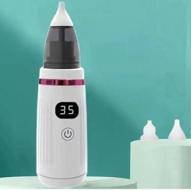 Imagem de Sugador Nasal Elétrico Bebe Higiene Aspira Secreção Nariz A9 - hOME E 