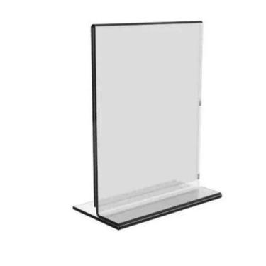 Imagem de Display T A7 7,5x10cm Balcão Mesa Bar Folha Folder Kit 10 Peças - AGV 