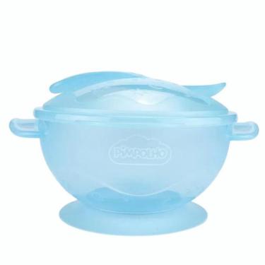 Imagem de Kit Refeição Portátil Tigelinha Colher Pimpolho Alimentação - Mundo do