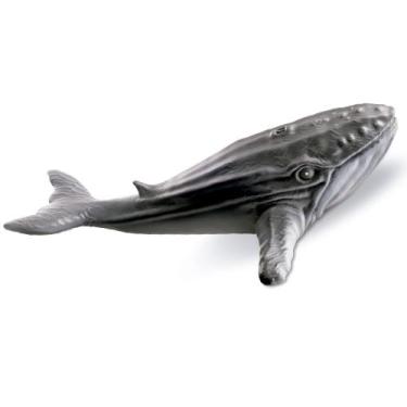 Imagem de Baleia Jubarte Brinquedo Realista Em Vinil 26cm Cometa 147