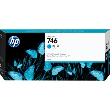 Imagem de Cartucho de Tinta Ciano HP 746 PLUK 300ML - P2V80A