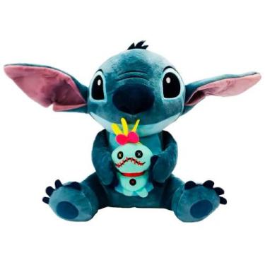 Imagem de Pelúcia Infantil - 33cm - Disney Lilo e Stitch - Stitch e Scrump - Fun