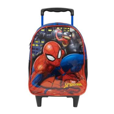Imagem de Mala com Rodas 16 Spider Man X2 - 10670 - Artigo Escolar - XERYUS 2023