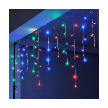 Imagem de Pisca Pisca de LED Colorido Fio Decoração 2 Metros Pilha Fio