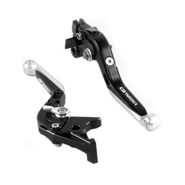 Imagem de Manete Articulado Extensível Twister Cb 250f A Laser - NoBrand, Preto 