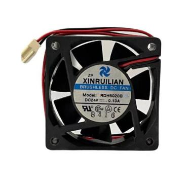 Imagem de Microventilador 60x60x20mm 24V  Alta Eficiência  Kit 2 Peças - 01 - TE