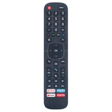 Imagem de Controle remoto de voz ERF2K60H para Smart TV Hisense 4K 65H9G 55H9G 85H6570G 43H5670G 50H6570G 55H6570G 65H6570G 70H6570G 75H6570G 43H6511G 0G, 50 horas 6510G 55H6510G 65H6510G 75H6510G 85H6510G