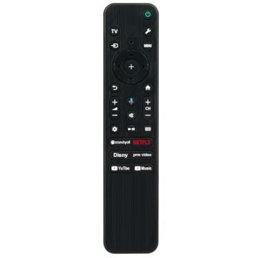 Imagem de RMF-TX811U Controle remoto de TV de substituição por voz compatível com Sony 4K Smart Google TV KD-85X77L KD-43X77L KD-65X77CL KD-75X77L KD-75X77CL KD-65X77L KD-50X77L KD-55X77L KD-55X77L