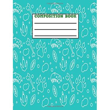 Imagem de Composition Book: Dinosaur Composition Notebook 7.44" x 9.69" College Ruled 200 Pages