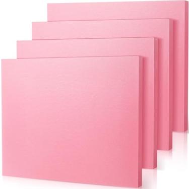 Imagem de Ramede Painéis isolantes de 38 x 30,5 cm de espuma de isolamento rosa para painéis de isolamento de placa de espuma XPS para janelas e paredes de teto, projetos de melhorias domésticas (4 peças, 2,5