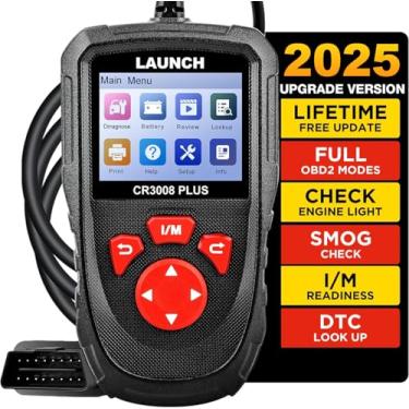 Imagem de LAUNCH Ferramenta profissional de diagnóstico OBD2 CR3008 Plus, One-Key I/M, leitor de código de atualização vitalícia, leitor de código de motor de verificação aprimorada, ferramenta de digitalização