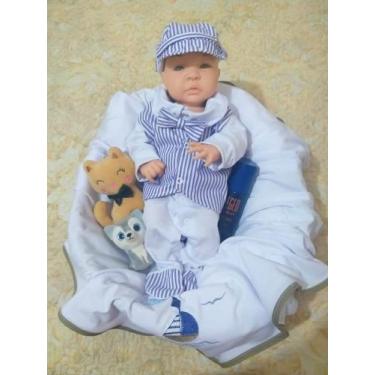 Imagem de Saída Maternidade Bebê Menino Classic - Mania de Mãe