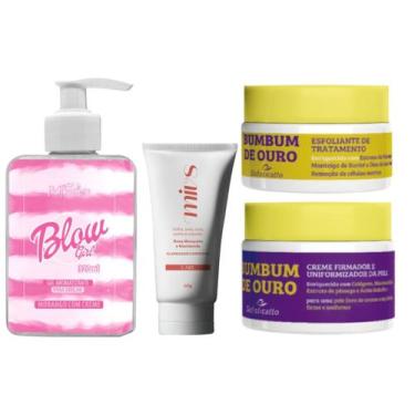 Imagem de Blow Hidrata Clareador Virilha Esfolia Empina Creme Bumbum - Mivs