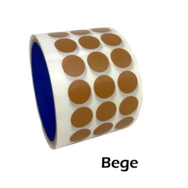 Imagem de Etiqueta Adesiva Autocolante Colorida 15x15mm ideal para organização d